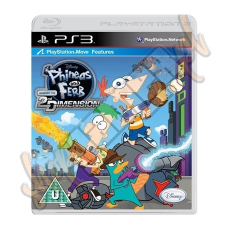 DISNEY PHINEAS AND FERB ACROSS 2ND DIMENSION (nowa)