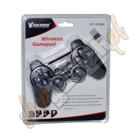 Pad do PS3/PC Bezprzewodowy Vakoss (nowy)