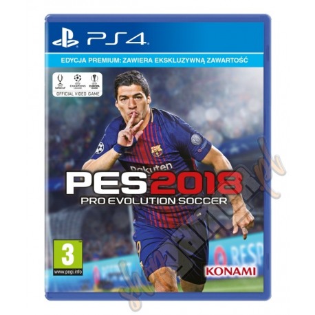 PES 2018 Premium Edition (używana)