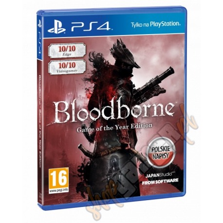 Bloodborne Game Of The Year Edition (używana)