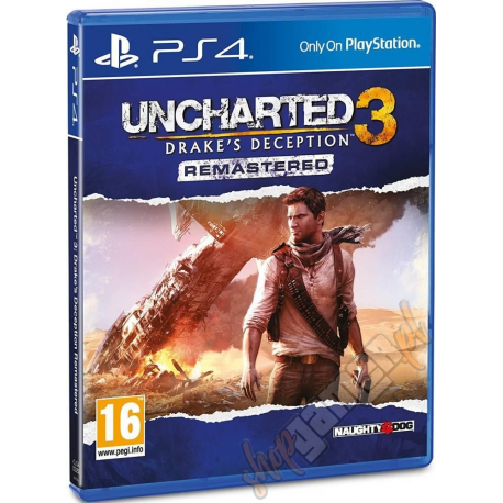 Uncharted 3 Oszustwo Drake'a Remastered PL (używana)
