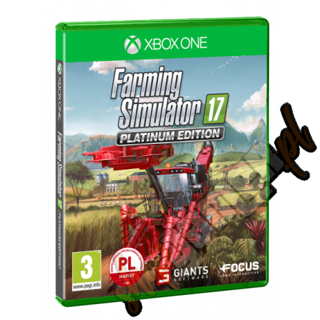Farming Simulator 17 Platinum Edition PL (używana)