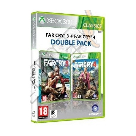 Far Cry 3 + Far Cry 4 PL (używana)