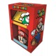 Super Mario, Zestaw prezentowy: kubek, podkładka, brelok do kluczy (nowy)