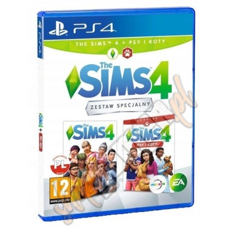 The Sims 4 + PSY I KOTY PL (używana)