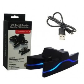 Ładowarka PS4 Dualshock 4 Podwójna UFO LED (nowa)