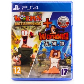 Worms Battlegrounds + Worms W.M.D. (używana)