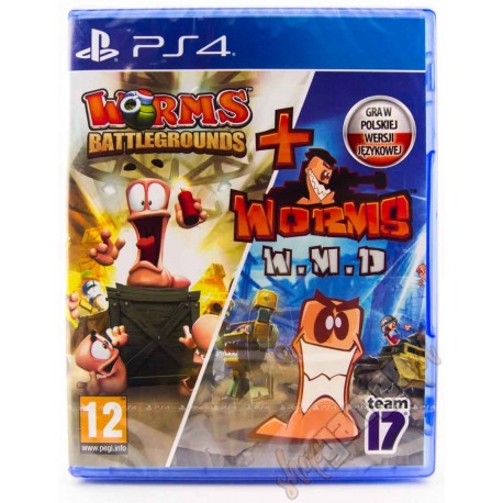 Worms Battlegrounds + Worms W.M.D. (nowa)