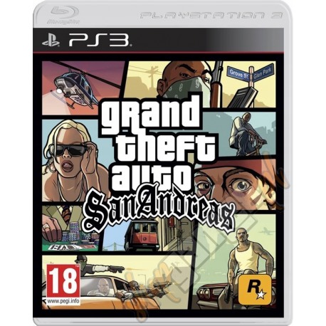 Grand Theft Auto San Andreas (używana)