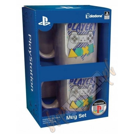 KUBKI PLAYSTATION PLAYER1 AND PLAYER 2 (nowe)
