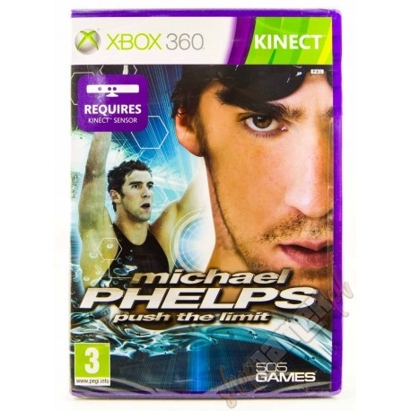 Michael Phelps Push the Limit Kinect (nowa)