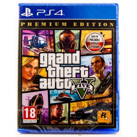 Grand Theft Auto V - Premium Online Edition PL (nowa)