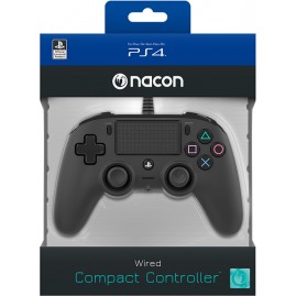 Gamepad Nacon Compact Controller PS4 Black (nowy)