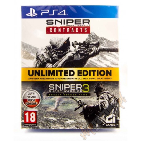 Sniper Ghost Warrior 3 & Contracts PL UNLIMITED EDITION (nowa)