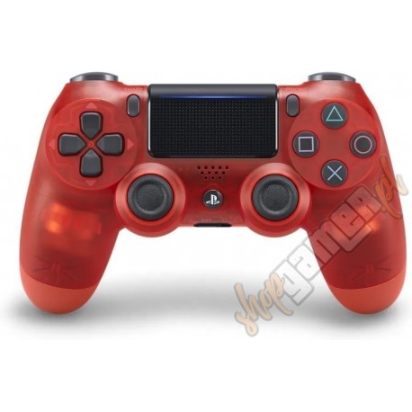 PAD do PS4 Dualshock 4 V2 Red Transparent (używany)