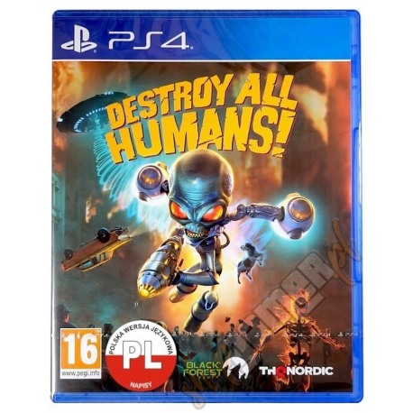 DESTROY ALL HUMANS! PL (używana)