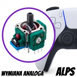 Wymiana analoga w padzie XSX XBOX ONE XBOX 360 PS5 PS4 PS3