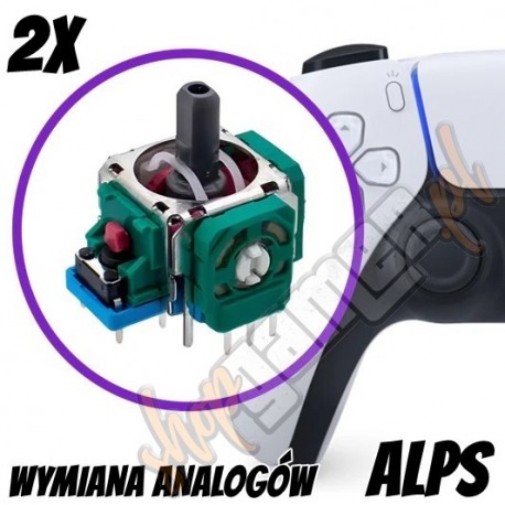 Wymiana analoga w padzie XSX XBOX ONE XBOX 360 PS5 PS4 PS3