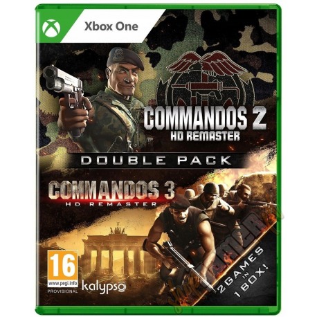 Commandos 2 & Commandos 3 HD Remaster Double Pack PL (nowa)